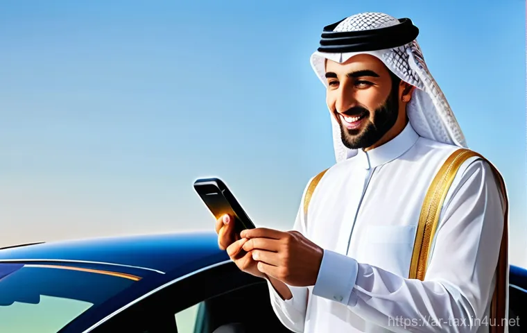 자동차세 납부 방법 - **Prompt:** A medium close-up shot of an adult (male or female, respectfully dressed in contemporary...