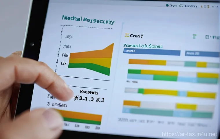 근로소득 원천징수 신고 - **Prompt:** "A young, professional Arab woman in a modern office setting, initially looking puzzled ...